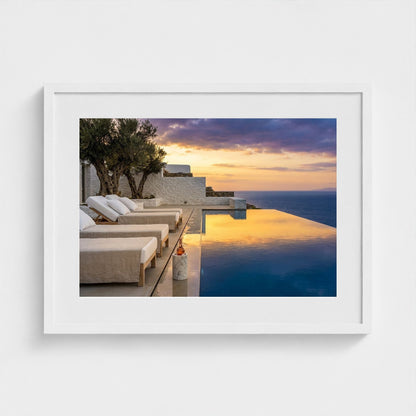 infinity-edge 24x18-white frame frame