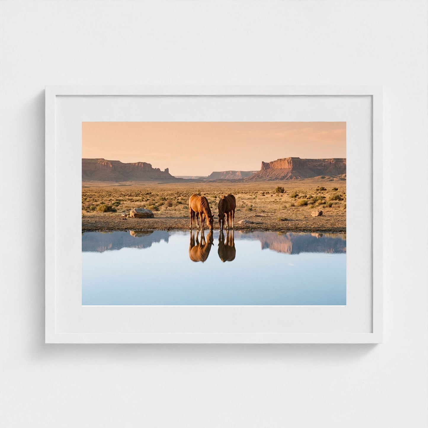 still-waters 24x18-white frame frame