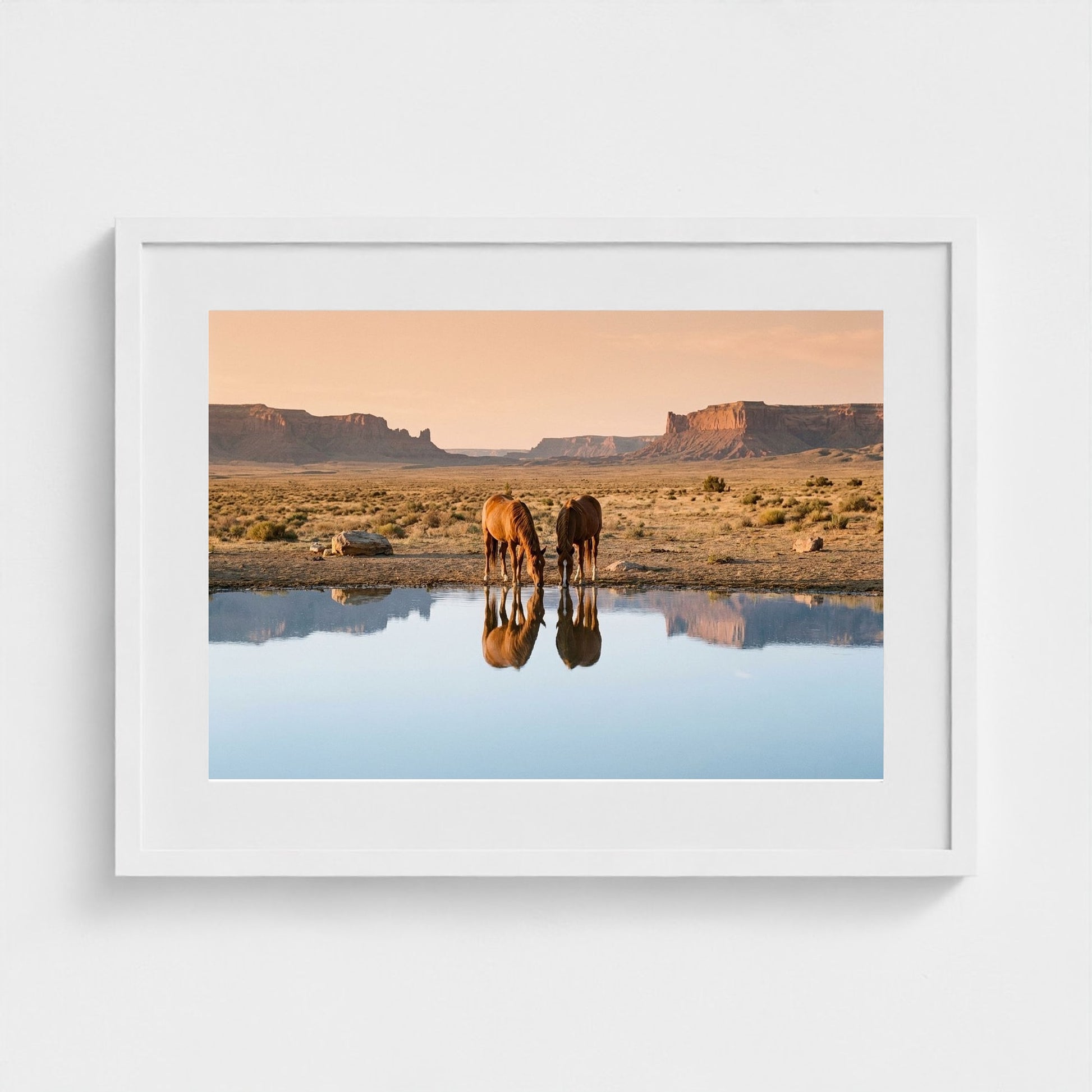 still-waters 24x18-white frame frame