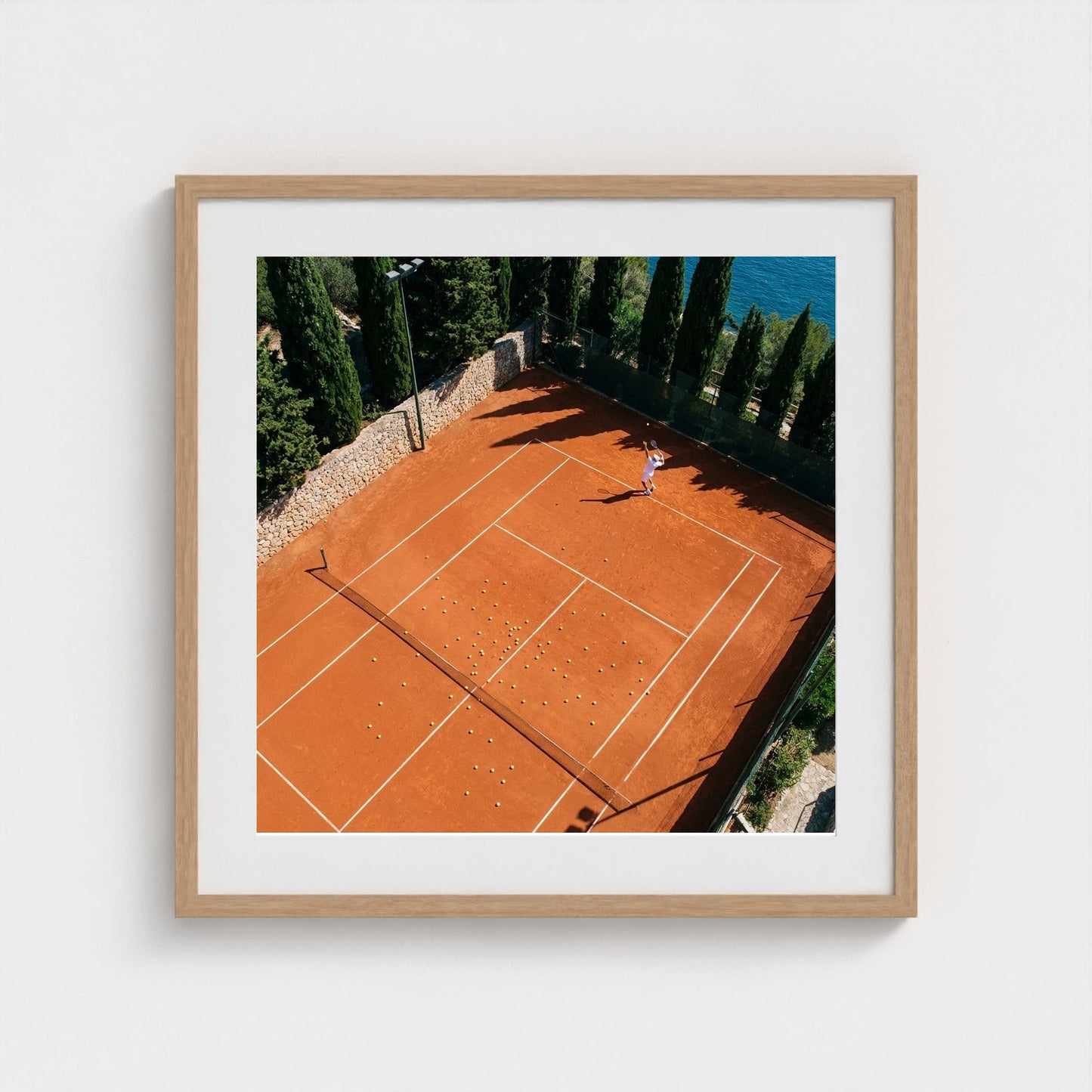 clay-court 24x24-natural frame frame
