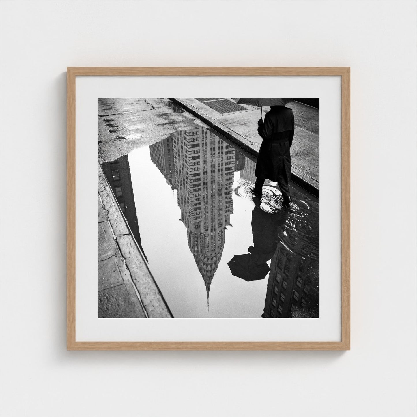 reflection 24x24-natural frame frame
