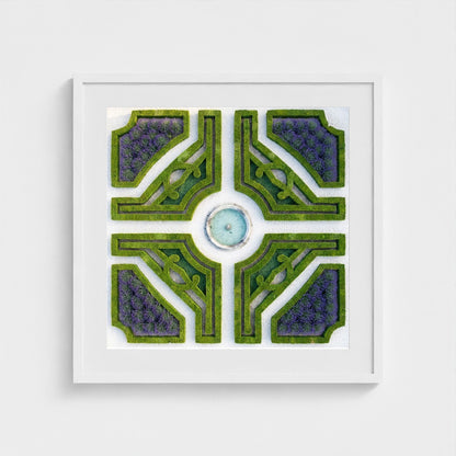topiary-garden 24x24-white frame frame