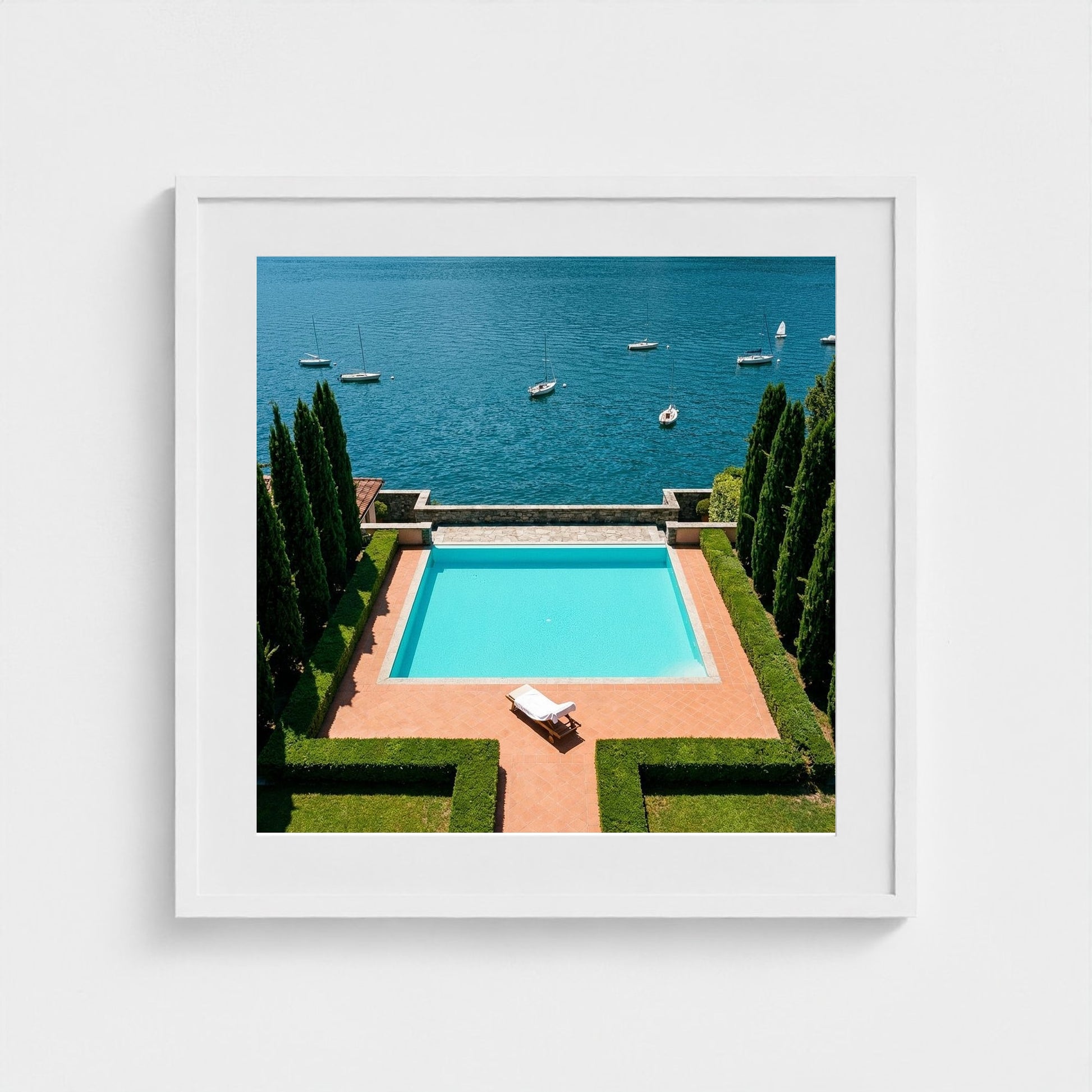 como-from-above 24x24-white frame frame
