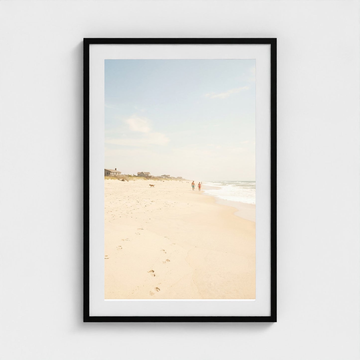 2026 03 12 17 20 04 Beach Light Wide 24x36-black frame — Fire Island Modern
