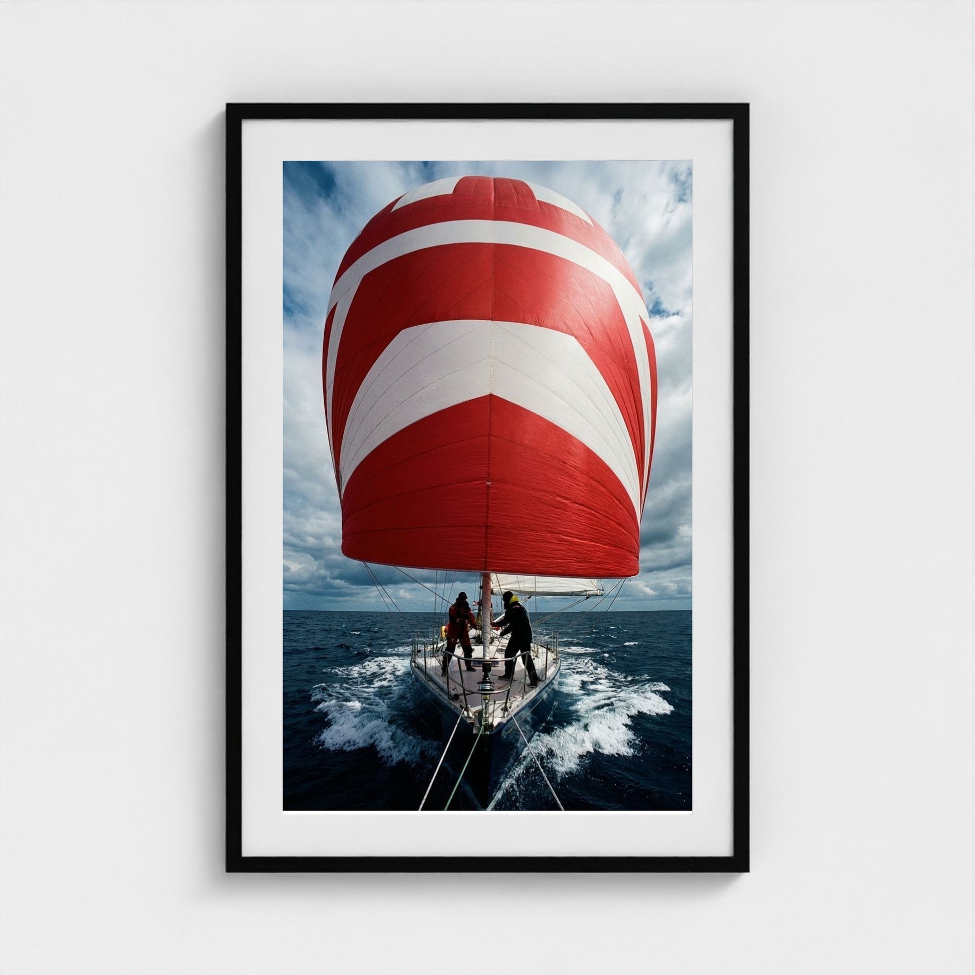 spinnaker-run 24x36-black frame frame