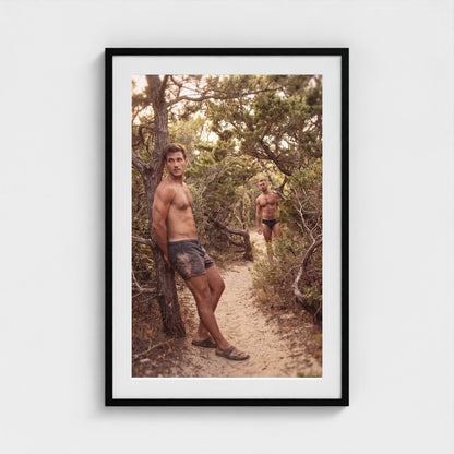 2026 03 12 14 10 00 Meatrack Test4 Style Only Softened 24x36-black frame — Fire Island Modern