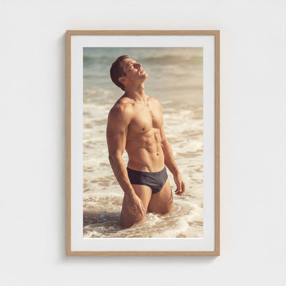 2026 03 12 20 47 00 Standing Surf Portrait 24x36-natural frame — Fire Island Modern