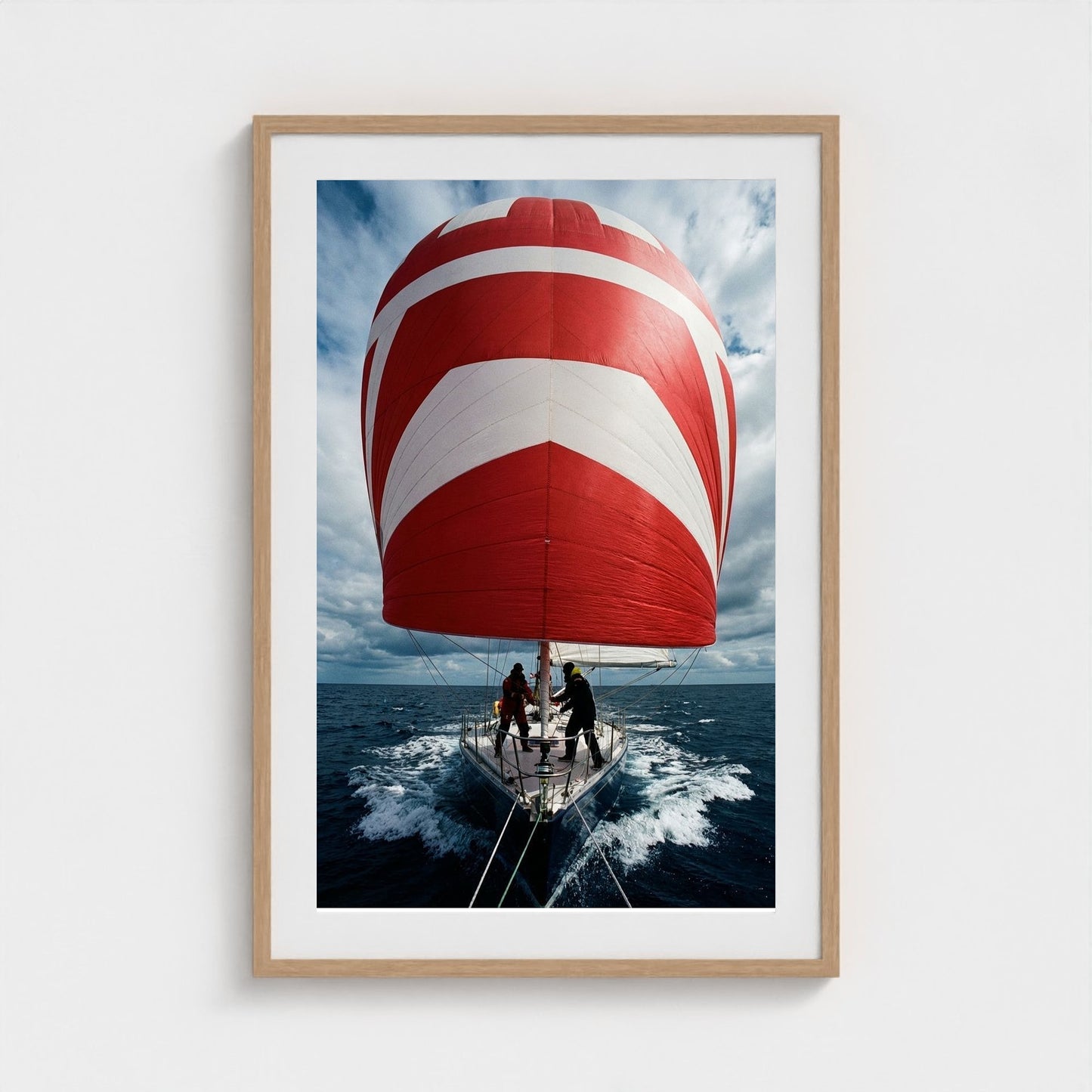 spinnaker-run 24x36-natural frame frame