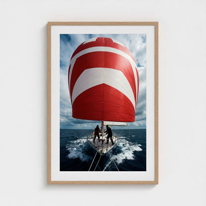 spinnaker-run 24x36-natural frame frame