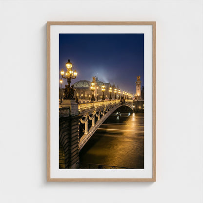 midnight-in-paris 24x36-natural frame frame