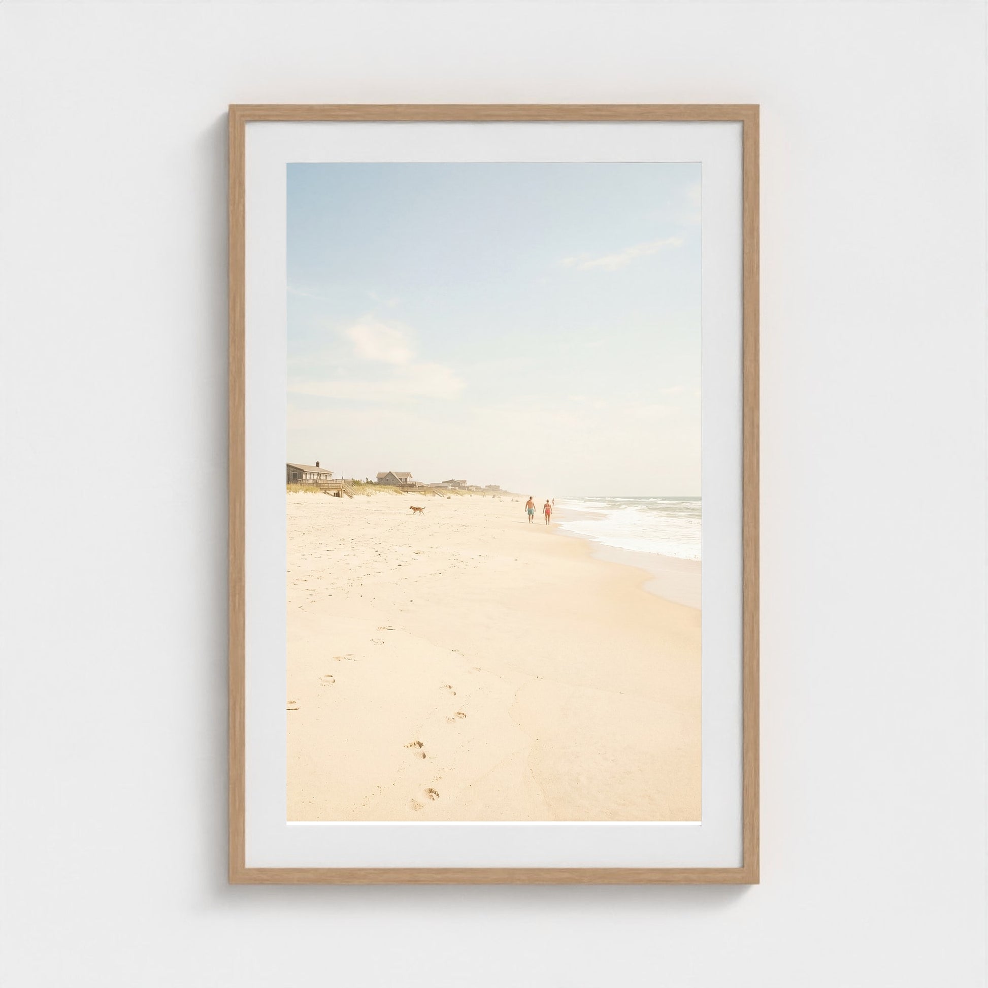 2026 03 12 17 20 04 Beach Light Wide 24x36-natural frame — Fire Island Modern