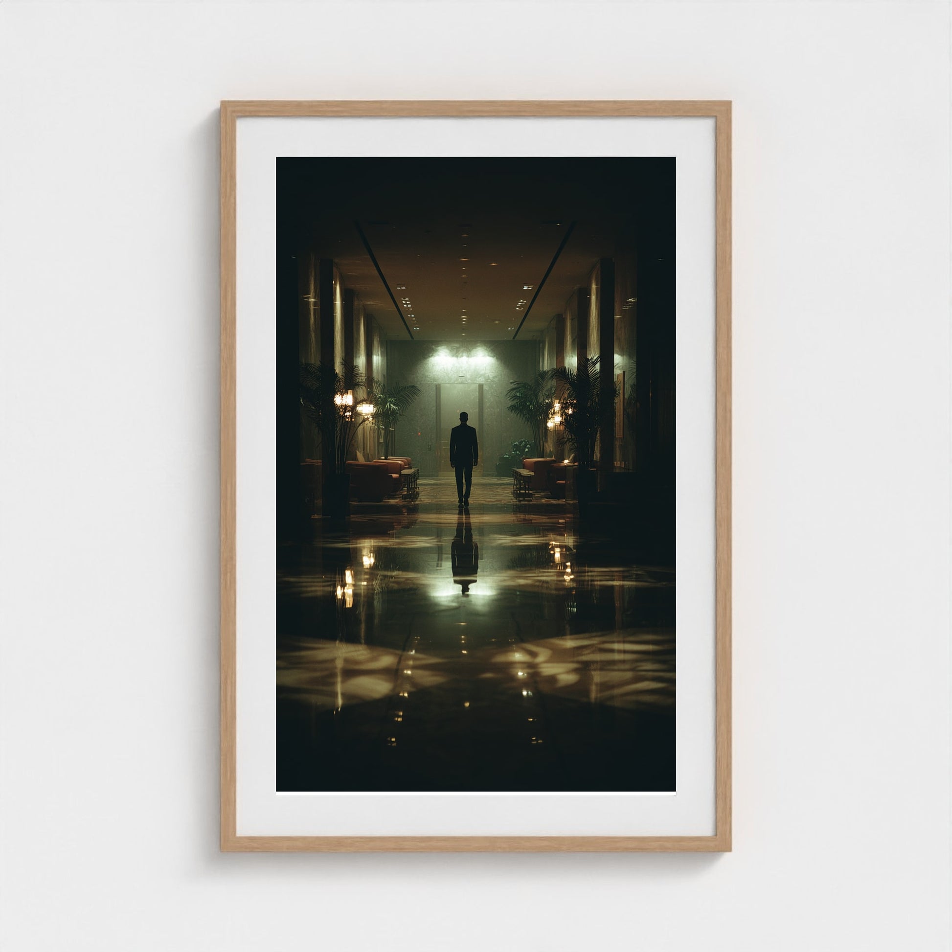 moody-cinematic-editorial-shot-man-walking-throu 24x36-natural frame frame