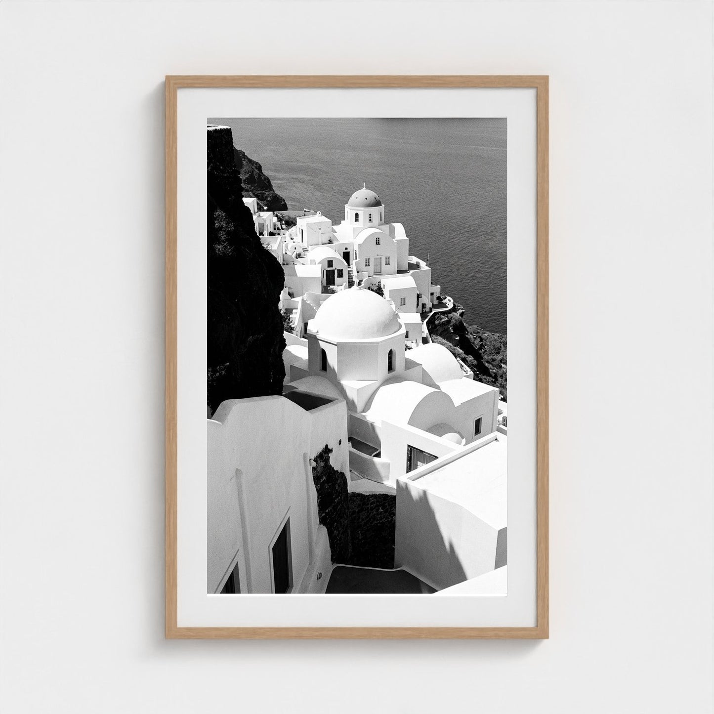bw-greek-geometries 24x36-natural frame frame