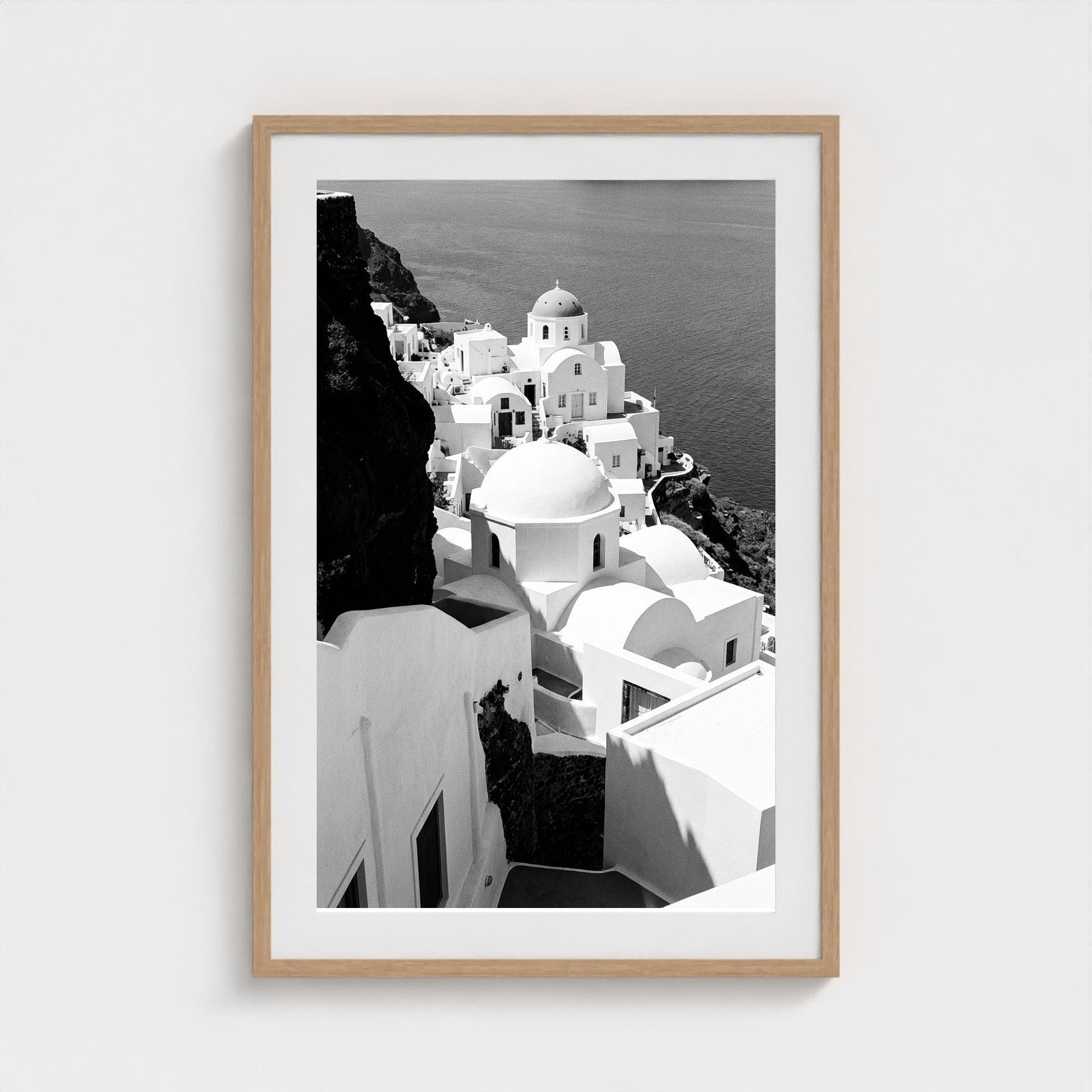 bw-greek-geometries 24x36-natural frame frame