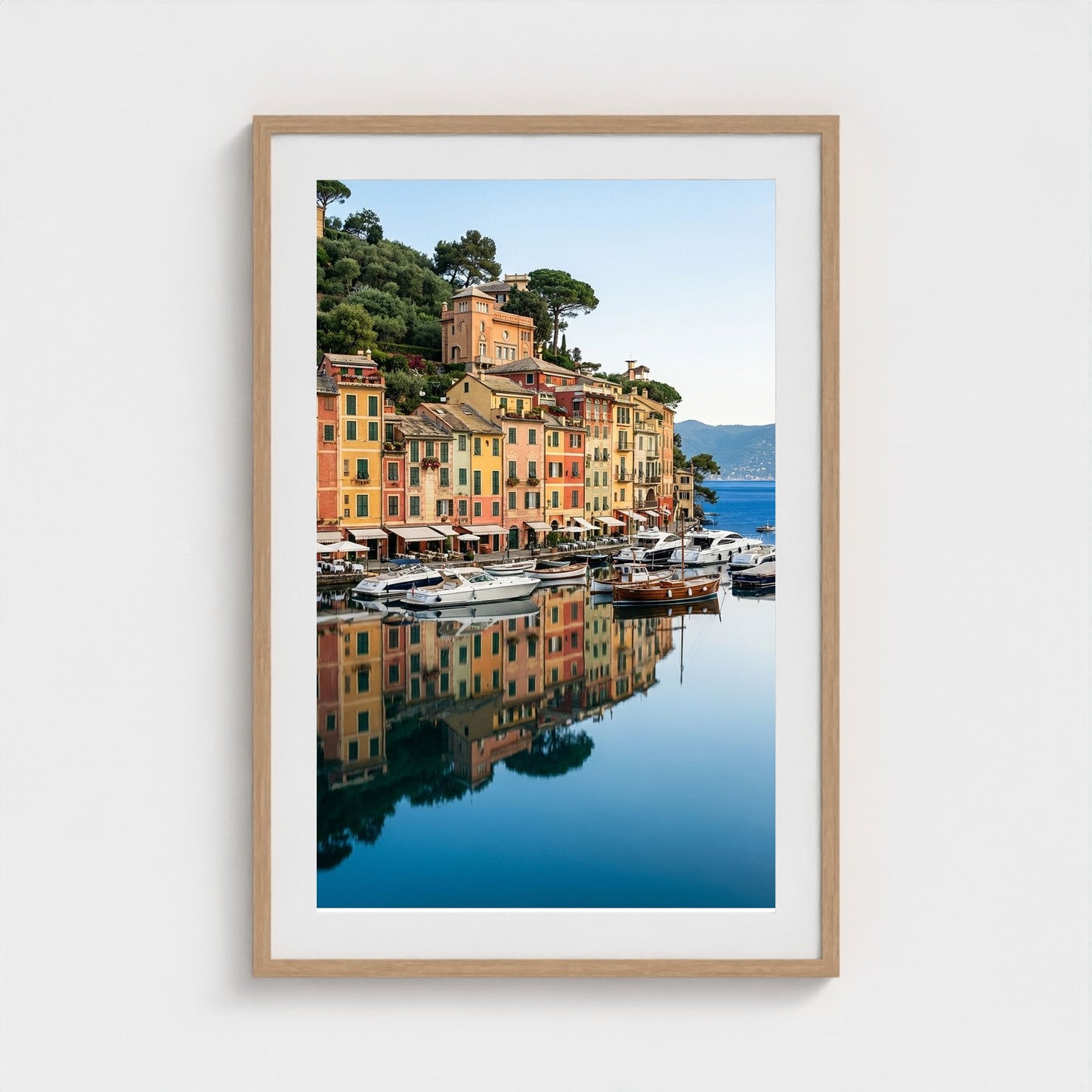 portofino-harbor 24x36-natural frame frame