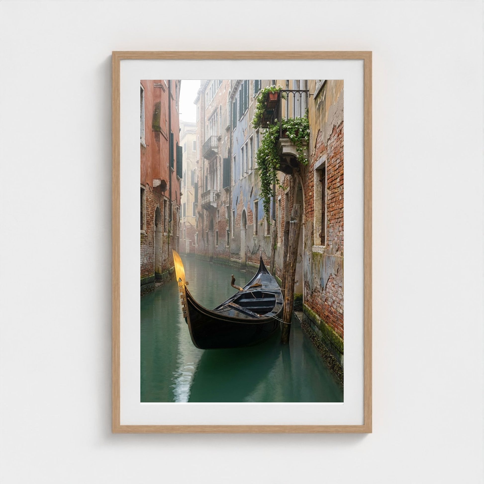 gondola-morning 24x36-natural frame frame