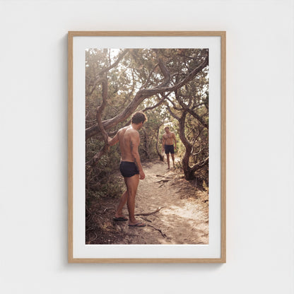 2026 03 12 17 02 02 Meatrack Tension 24x36-natural frame — Fire Island Modern
