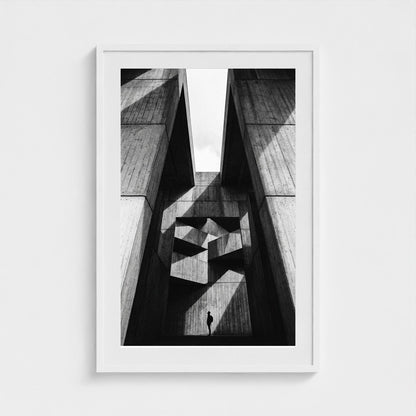 brutalist 24x36-white frame frame