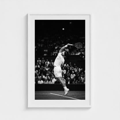 tennis-serve 24x36-white frame frame
