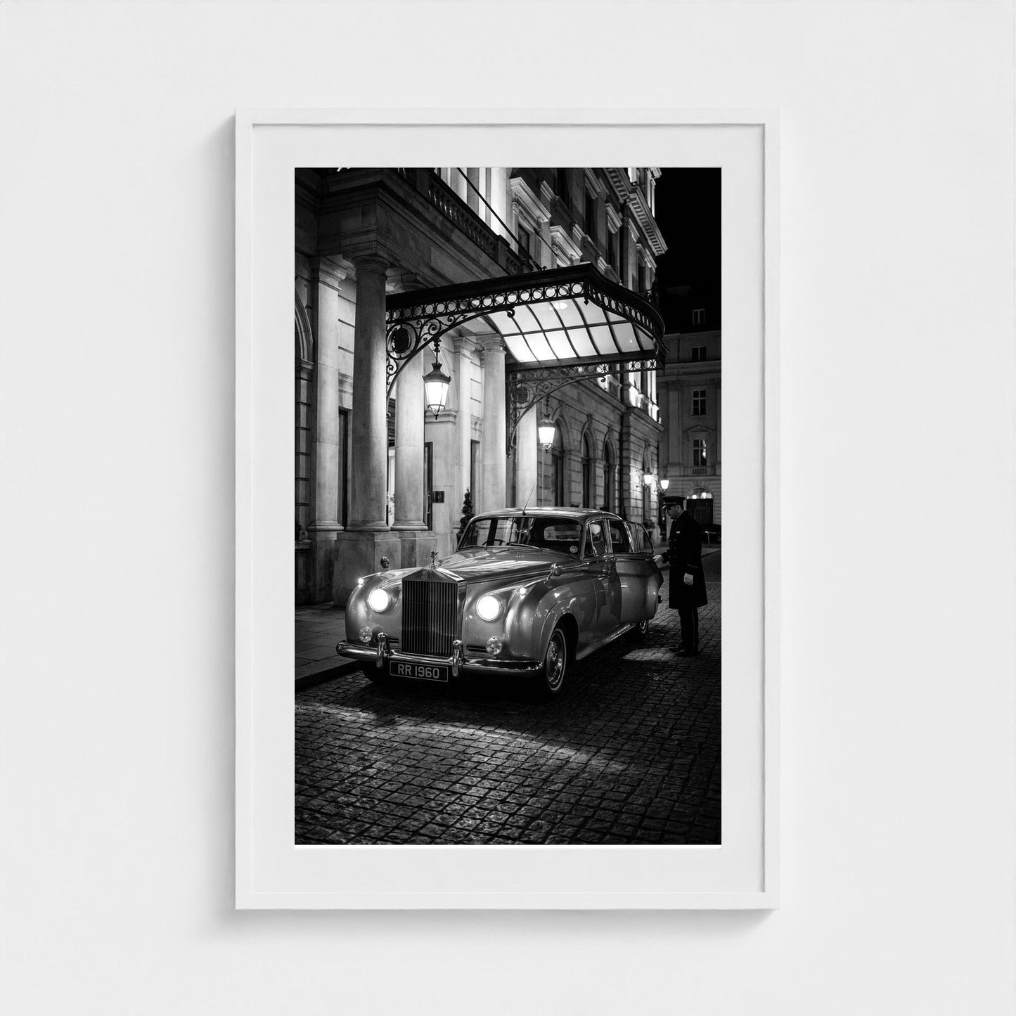 bw-fashionably-late 24x36-white frame frame