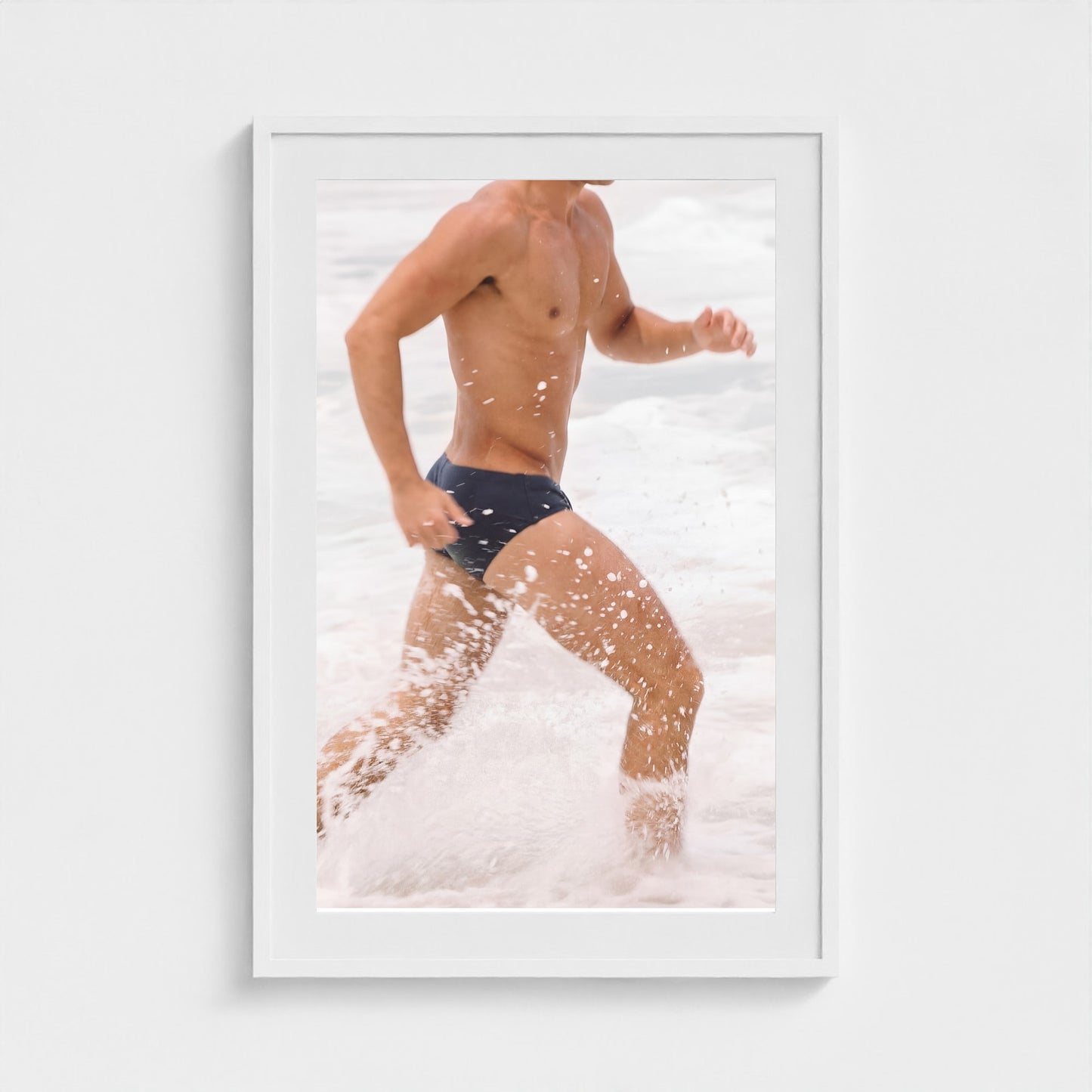 2026 03 12 19 59 00 Surf Impact Color Variant 24x36-white frame — Fire Island Modern