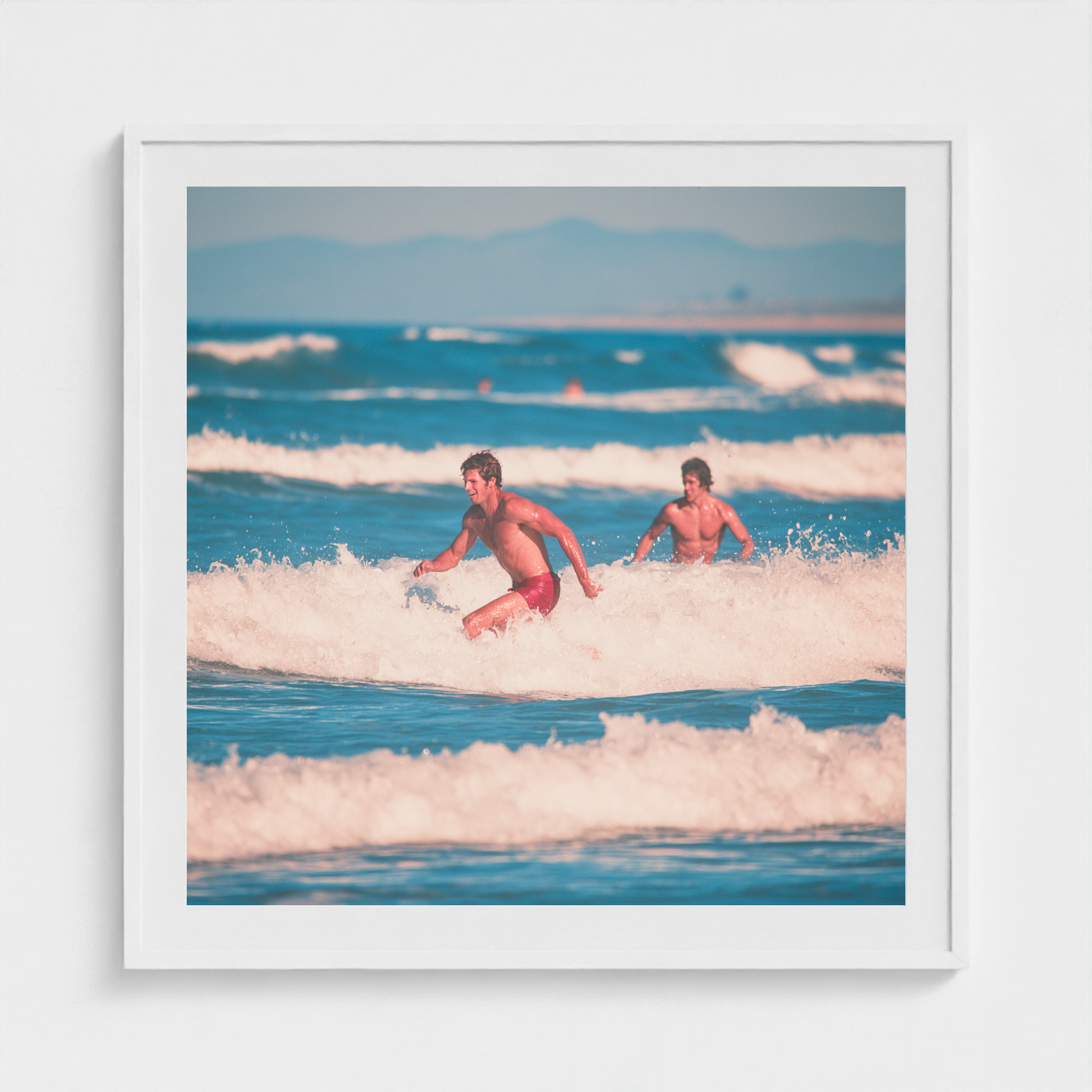 Between the Breakers fine art photography print in a White frame — Lost Paradise crop-to-fill cover v2 f79bfdf1f8