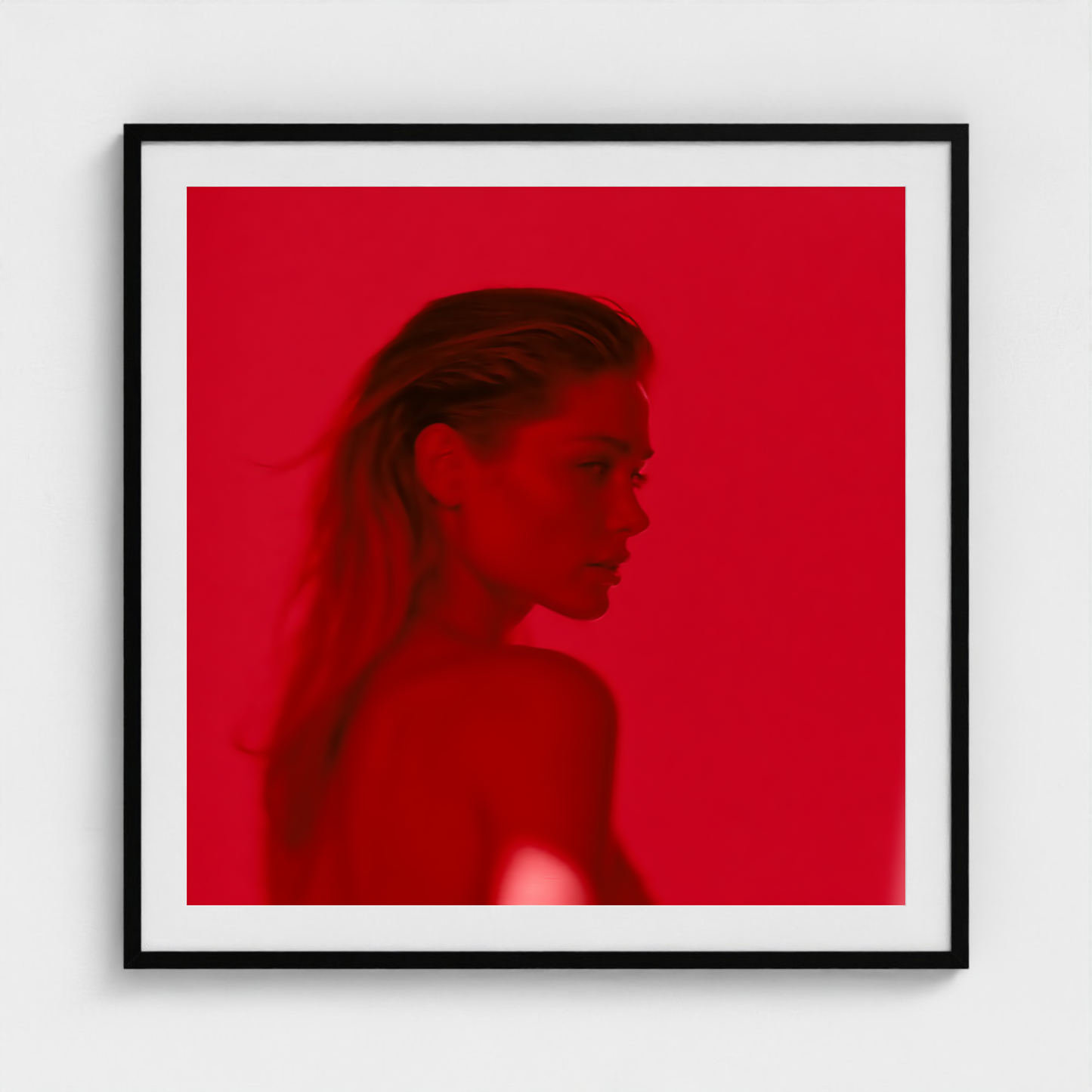 Red Departure fine art photography print in a Black frame — Chromatic Heat crop-to-fill cover v1 0edd95d146