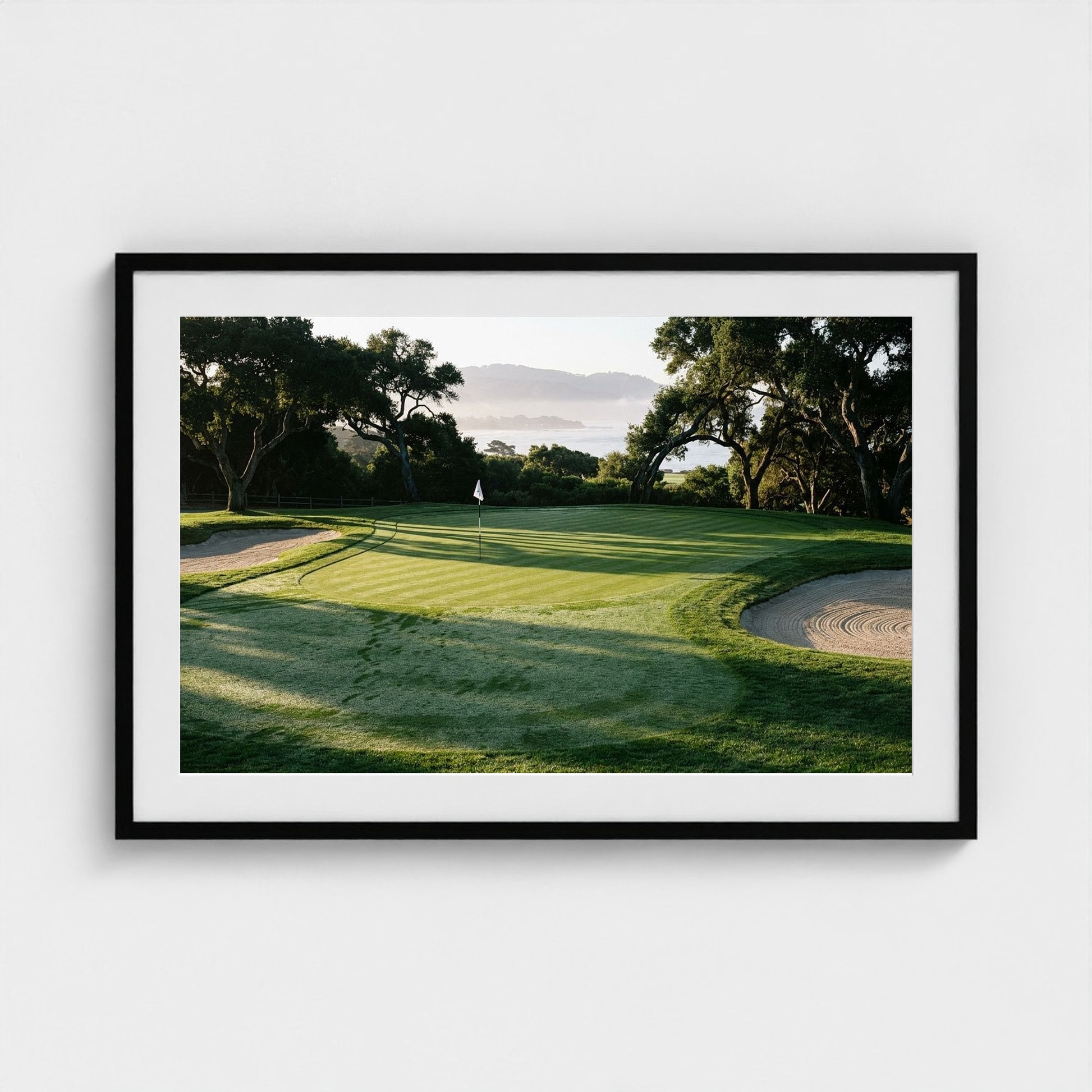 seventh-green 36x24-black frame frame