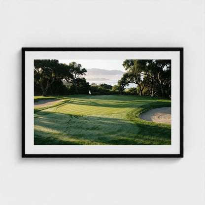 seventh-green 36x24-black frame frame