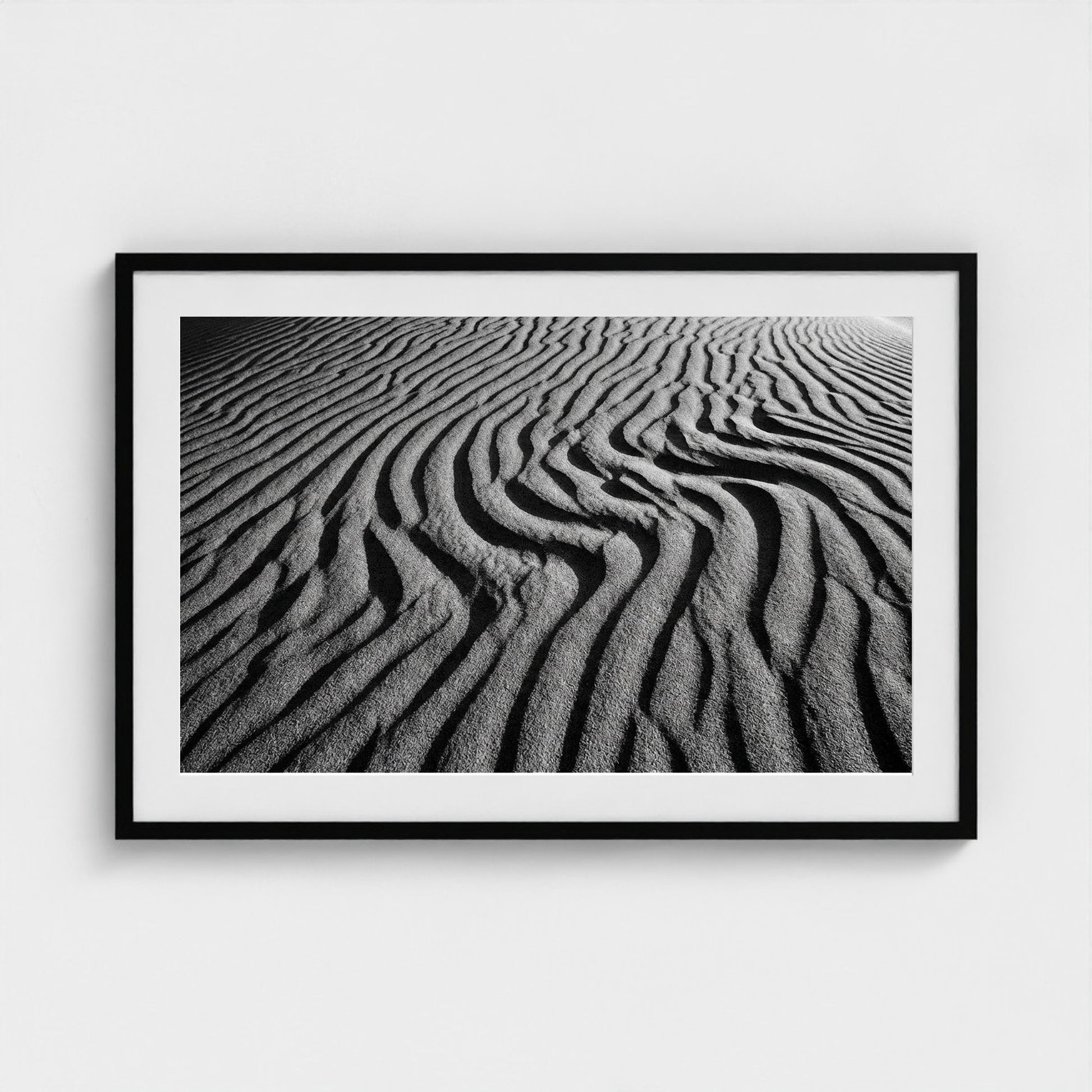 sand-dunes-abstract 36x24-black frame frame