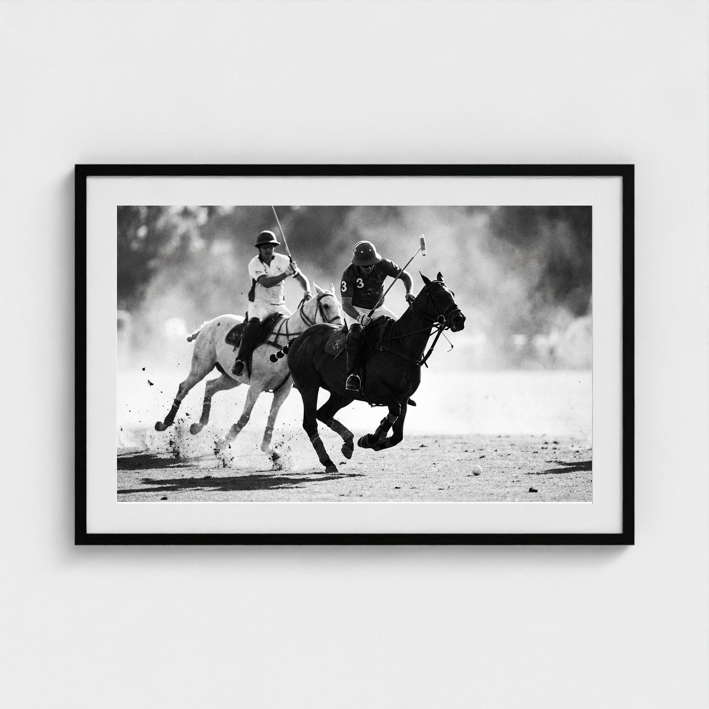 polo 36x24-black frame frame