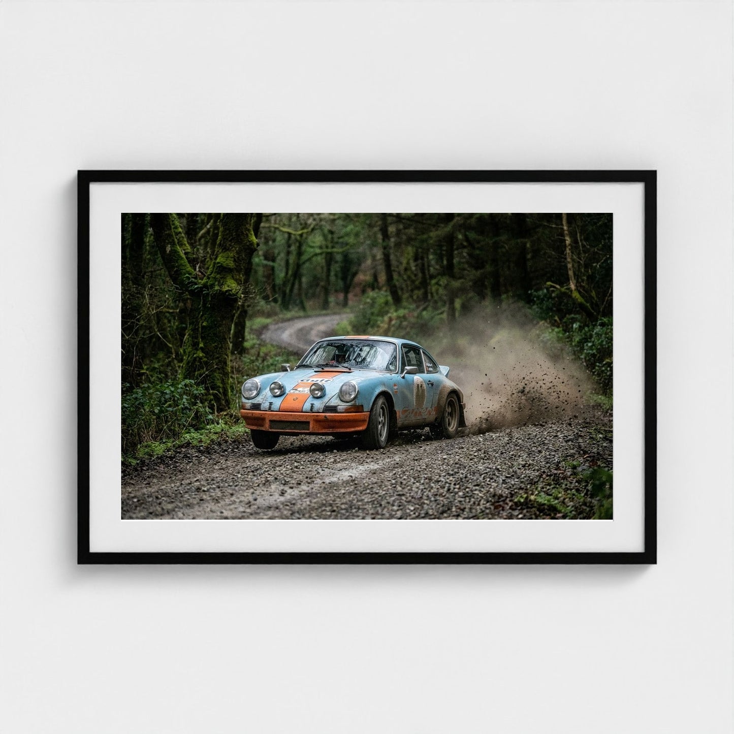 rally-stage 36x24-black frame frame