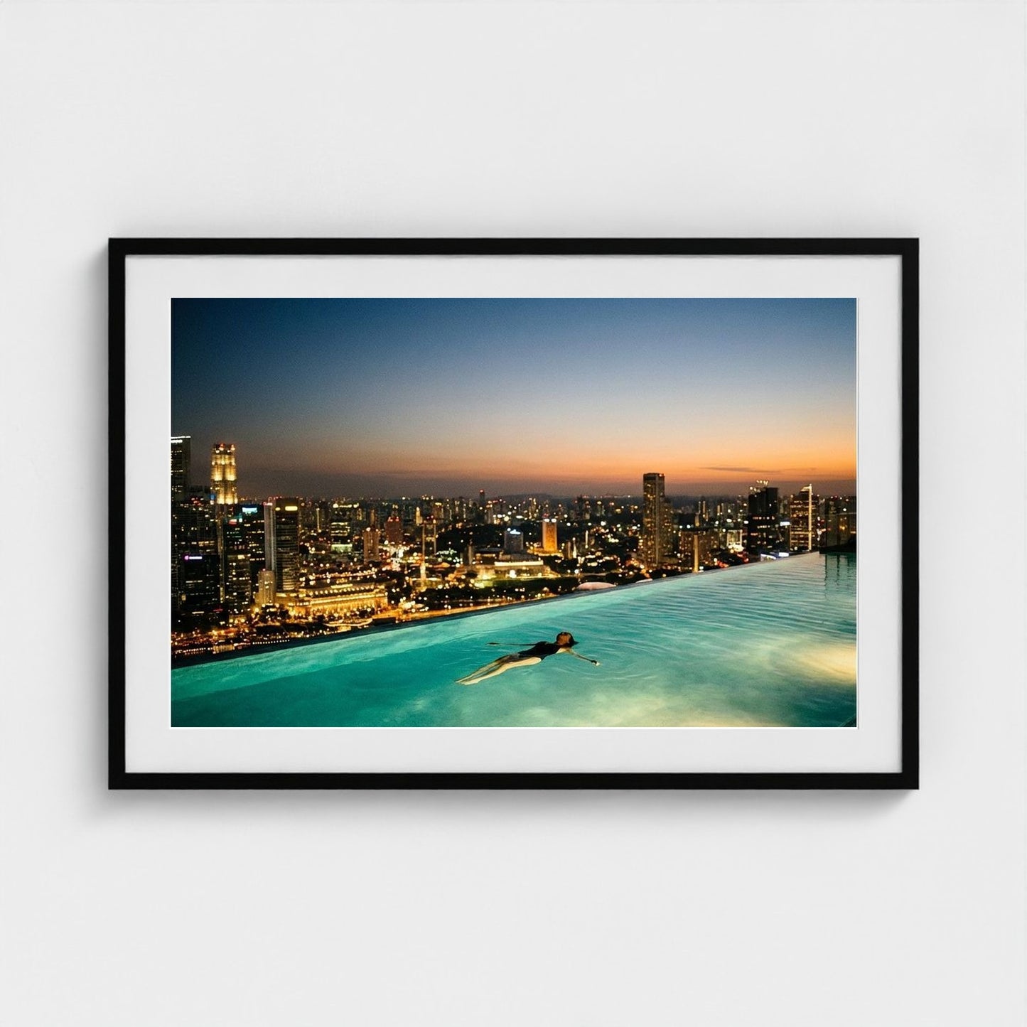 rooftop 36x24-black frame frame