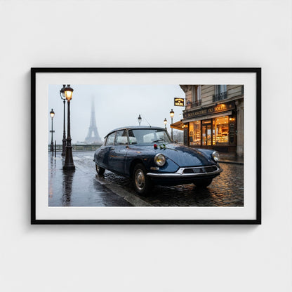 paris-dawn 36x24-black frame frame