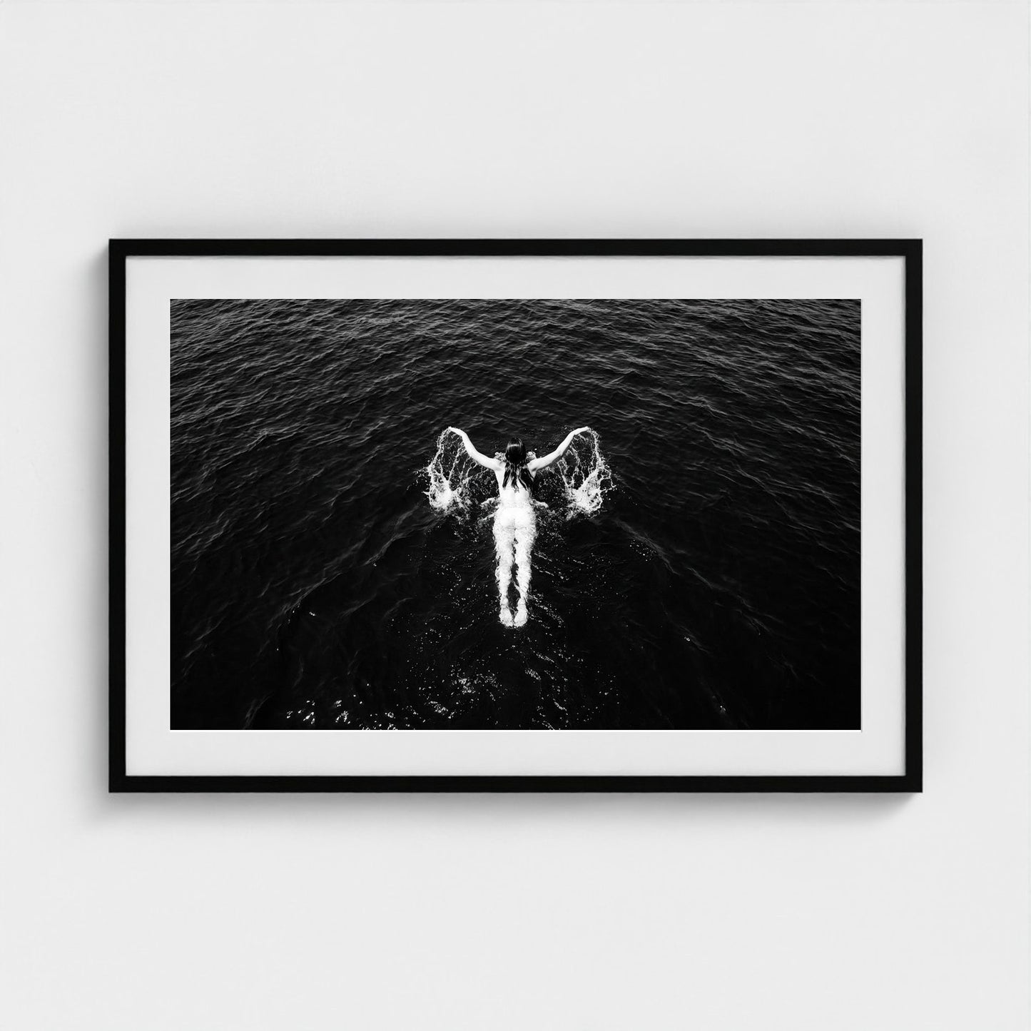 bw-open-water 36x24-black frame frame