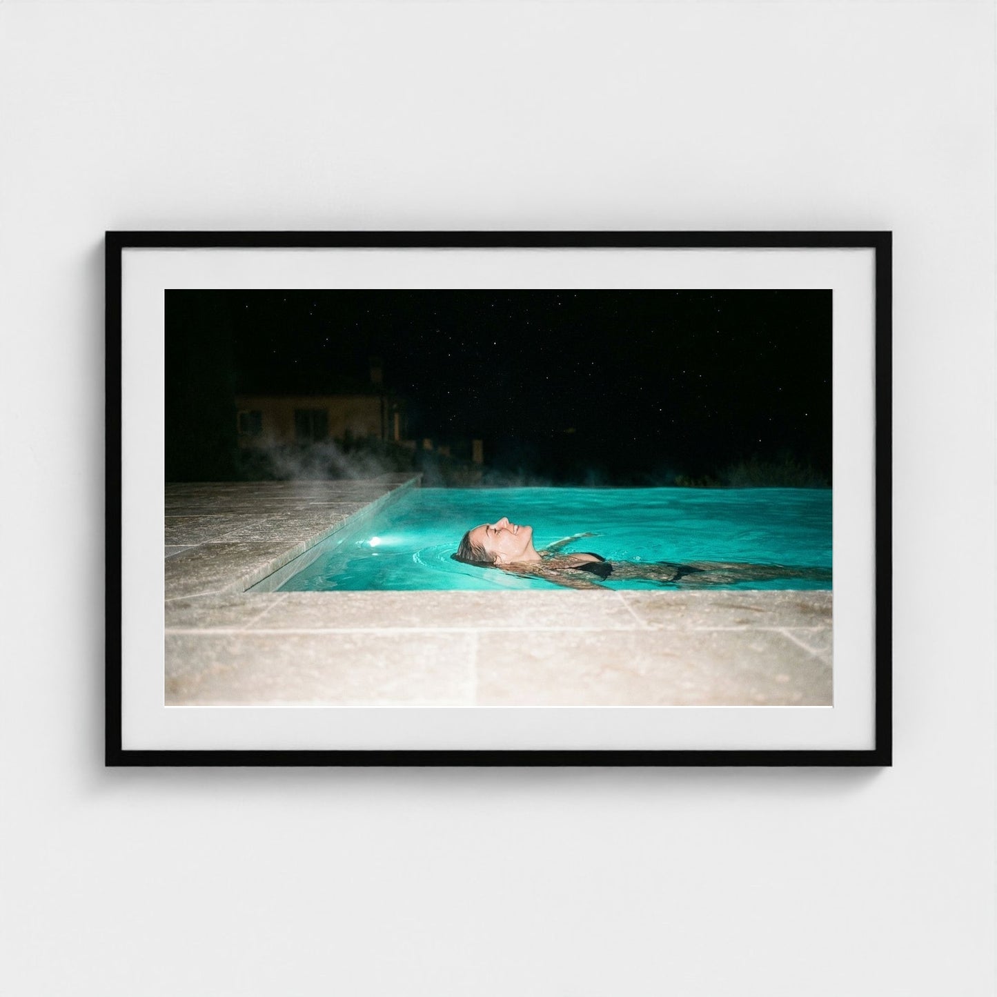 night-swim 36x24-black frame frame