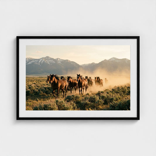 stampede 36x24-black frame frame