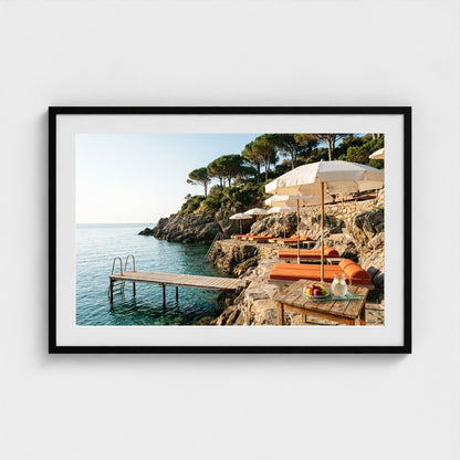 pellicano-beach-club 36x24-black frame frame