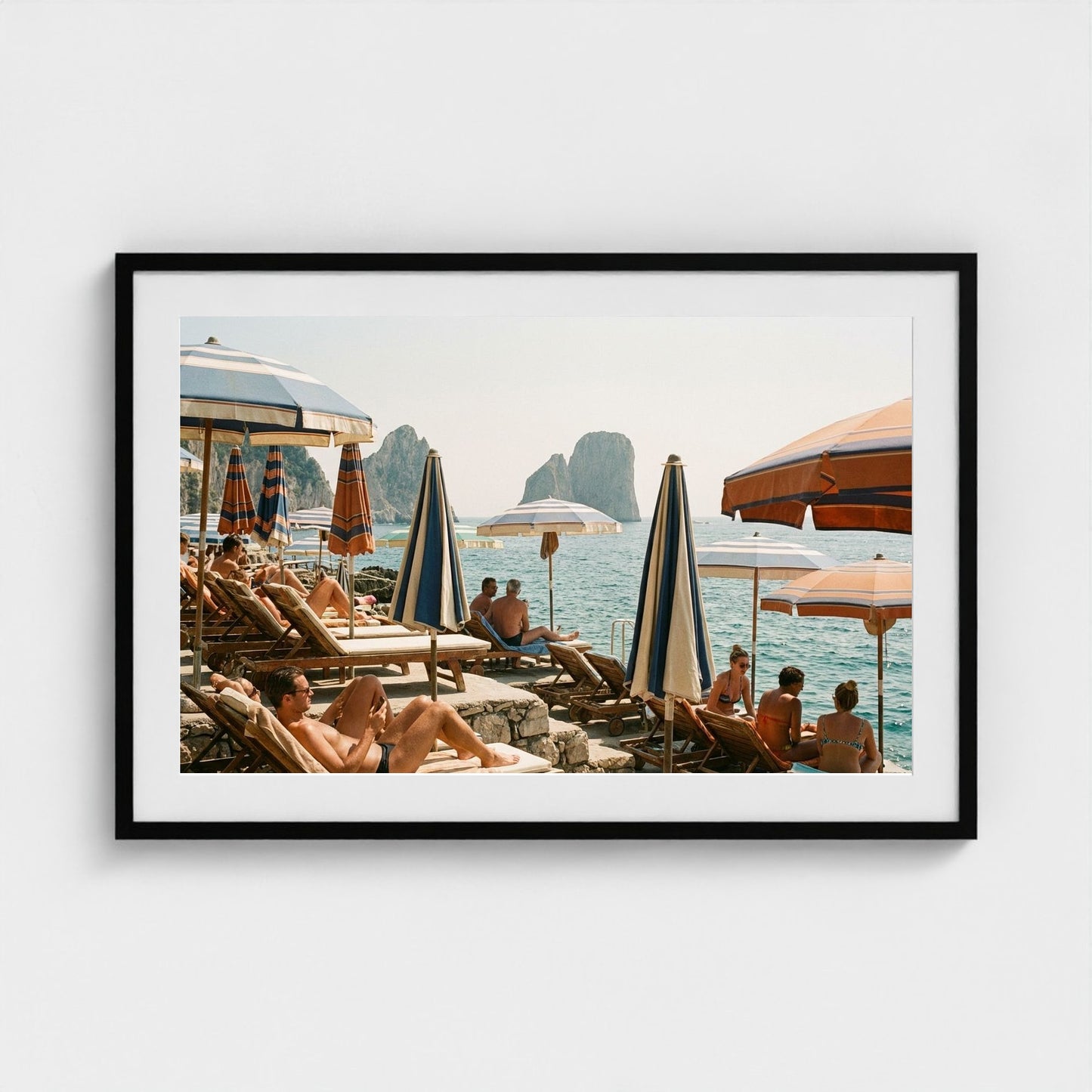 capri-afternoon 36x24-black frame frame