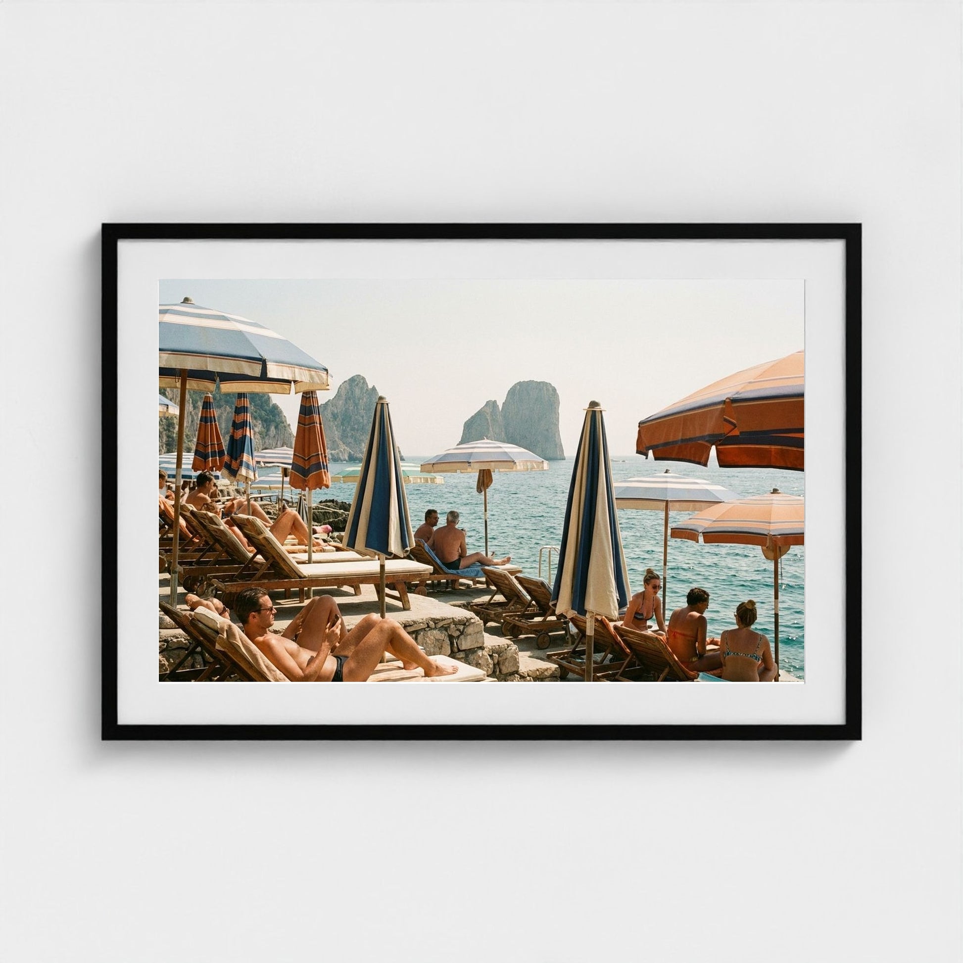 capri-afternoon 36x24-black frame frame