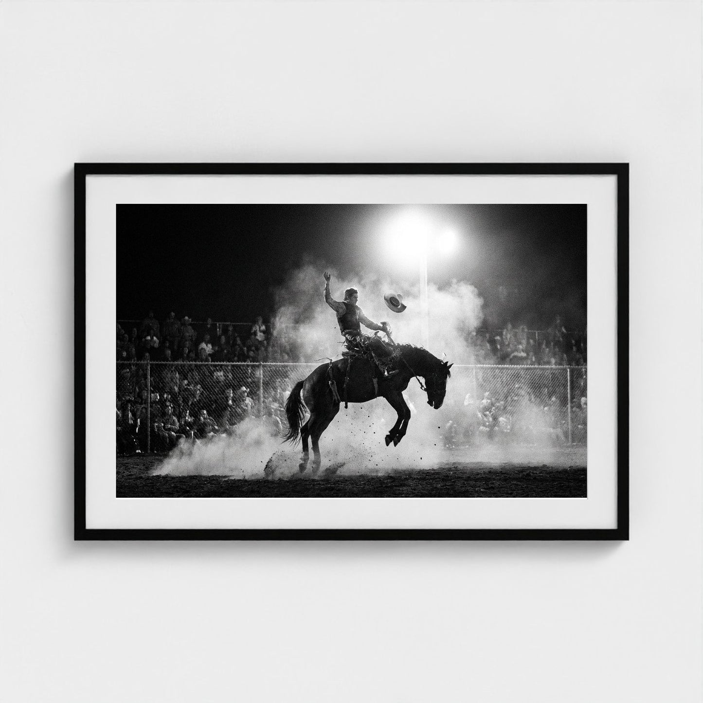 rodeo-dust 36x24-black frame frame