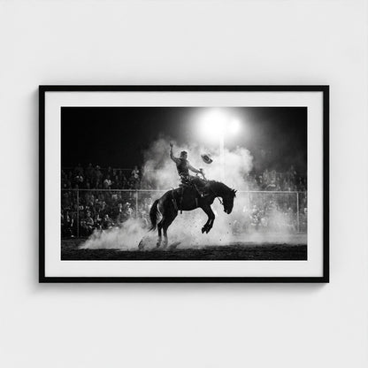 rodeo-dust 36x24-black frame frame