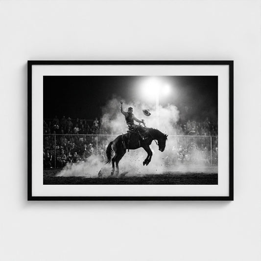 rodeo-dust 36x24-black frame frame