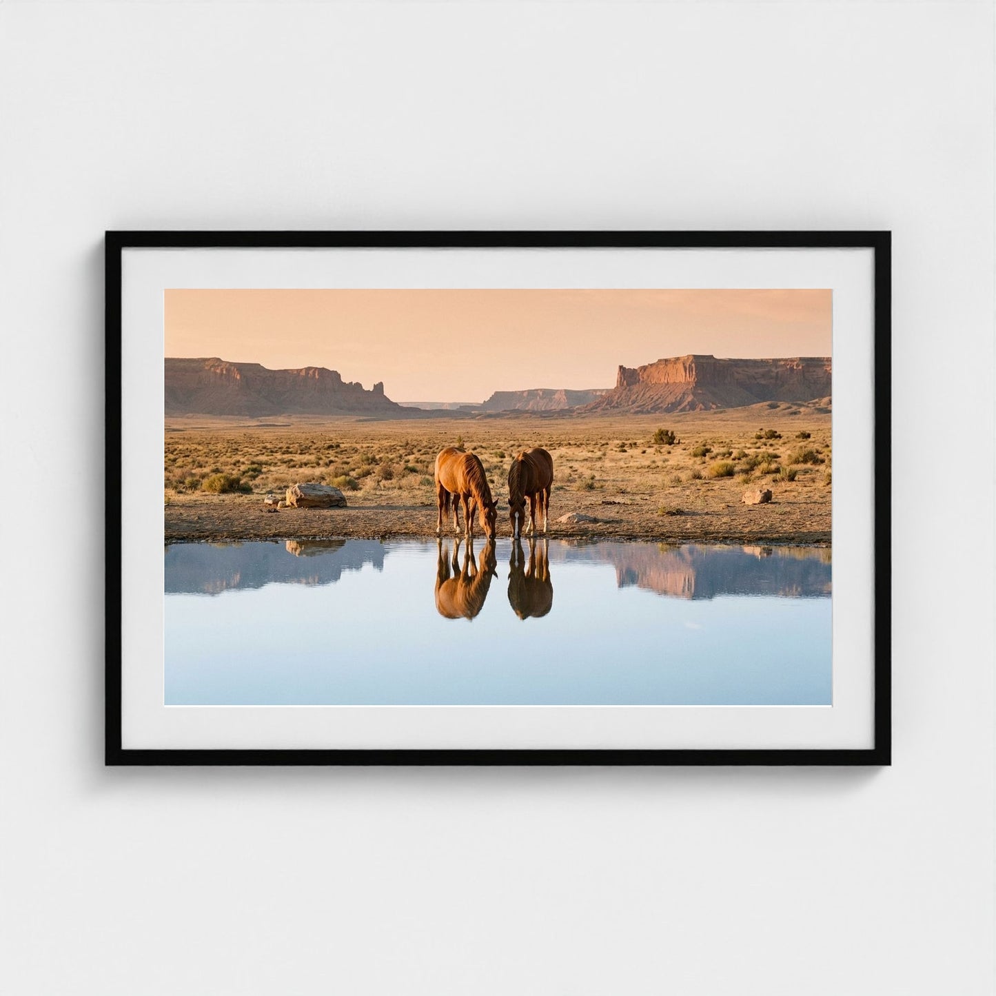 still-waters 36x24-black frame frame