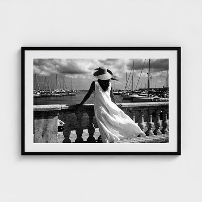 porto-cervo 36x24-black frame frame