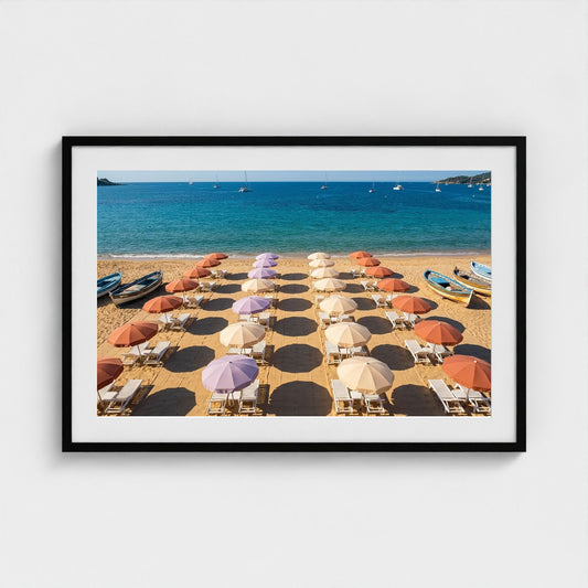 st-tropez-parasols 36x24-black frame frame