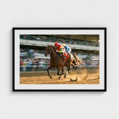 thoroughbred-sprint 36x24-black frame frame