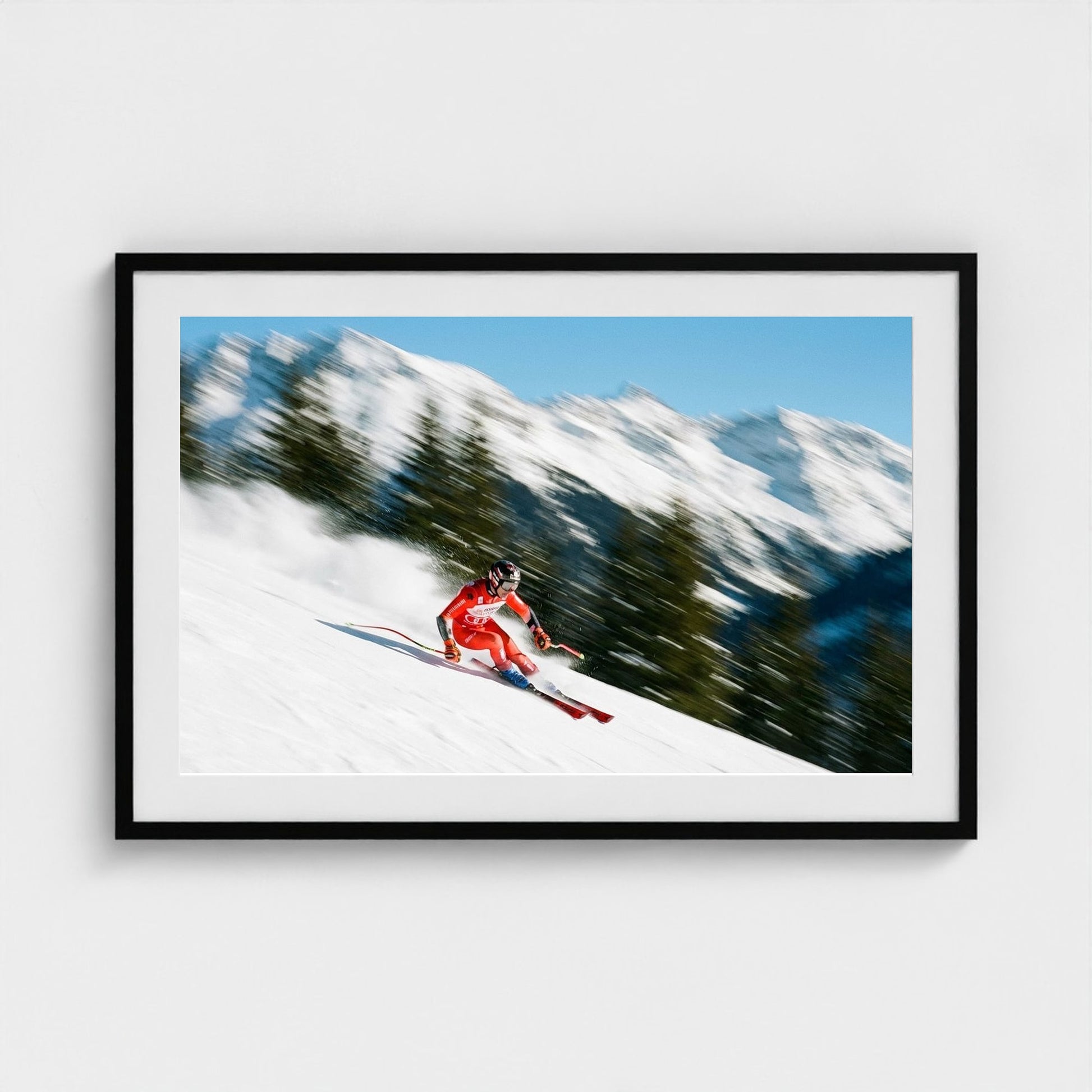 ski-descent 36x24-black frame frame