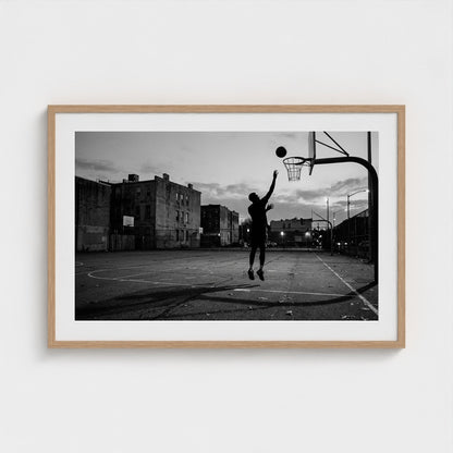 basketball-court 36x24-natural frame frame