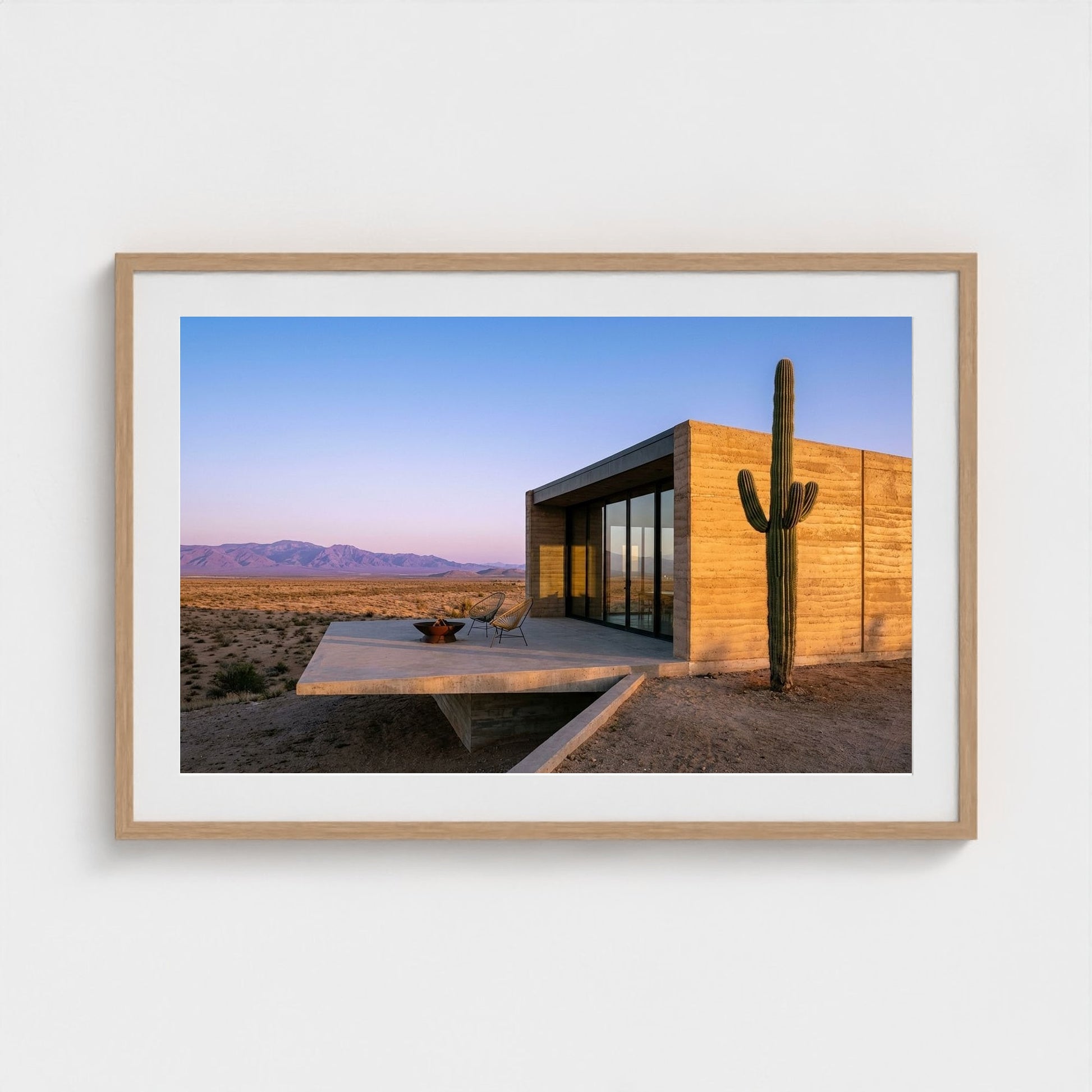 desert-chic-villa 36x24-natural frame frame